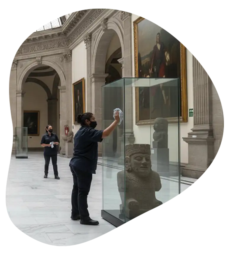 Limpieza institucional especializada para museos y embajadas con protocolos discretos